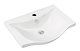Aqualine Zara - Nábytkové umyvadlo 54x44,5 cm, bílá 10055