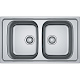 Franke Spark - Dřez SKX 620, 860x500 mm, nerez 101.0504.081