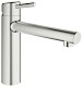 Grohe Concetto - Páková dřezová baterie, supersteel 31128DC1