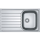 Franke Spark - Dřez SKX 611, 860x500 mm, nerez 101.0387.819