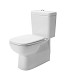Duravit D-Code - WC kombi mísa, Vario odpad, alpská bílá 21180900002