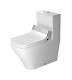 Duravit DuraStyle - WC kombi mísa pro SensoWash, Vario odpad, s HygieneGlaze, alpská bílá 2156592000