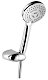 Aqualine Sprchy - Sprchová souprava 100, 2 proudy, otočný držák, chrom 11454