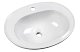 Aqualine Keramika - Keramické umyvadlo SARA 54x41 cm, zápustné, bílá FS1630