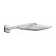 Hansgrohe PuraVida - Horní sprcha 400 Air 1jet s ramenem sprchy 390 mm, chrom 27437000