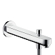 Hansgrohe Metris S - Vanový výtok s přepínačem 228 mm, chrom 31416000