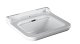 Sapho Kerasan Waldorf - Keramické umyvadlo 600x550 mm, bílá 4140K1