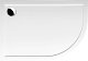 Polysan Vaničky - Sprchová vanička RENA L, 1000x800 mm, R550, levá, bílá 75511
