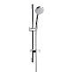Hansgrohe Croma - Sprchová souprava 100 1jet EcoSmart, Un'C sada, 650 mm, chrom 27742000